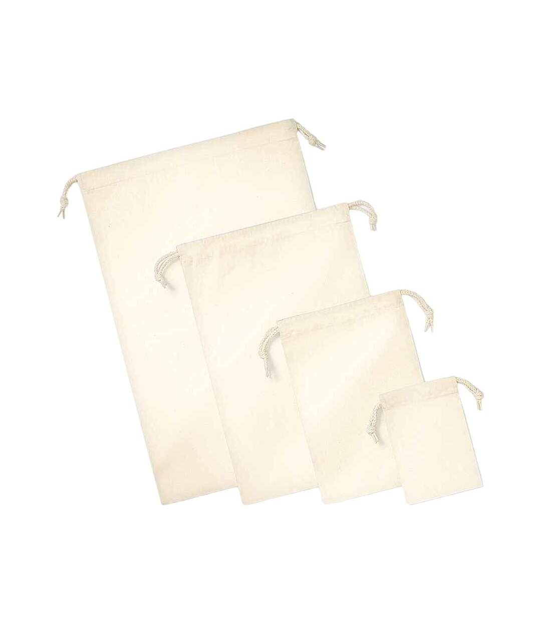 Sac À Cordon Premium 61,5 Cm X 40 Cm Beige Pâle Westford Mill-3