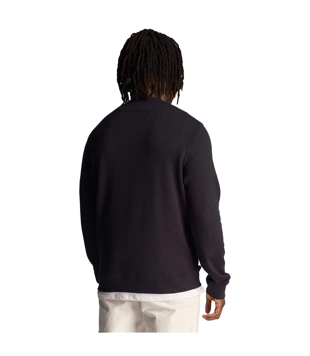 Mens 1874 Graphic Sweatshirt Navy Lyle & Scott-3