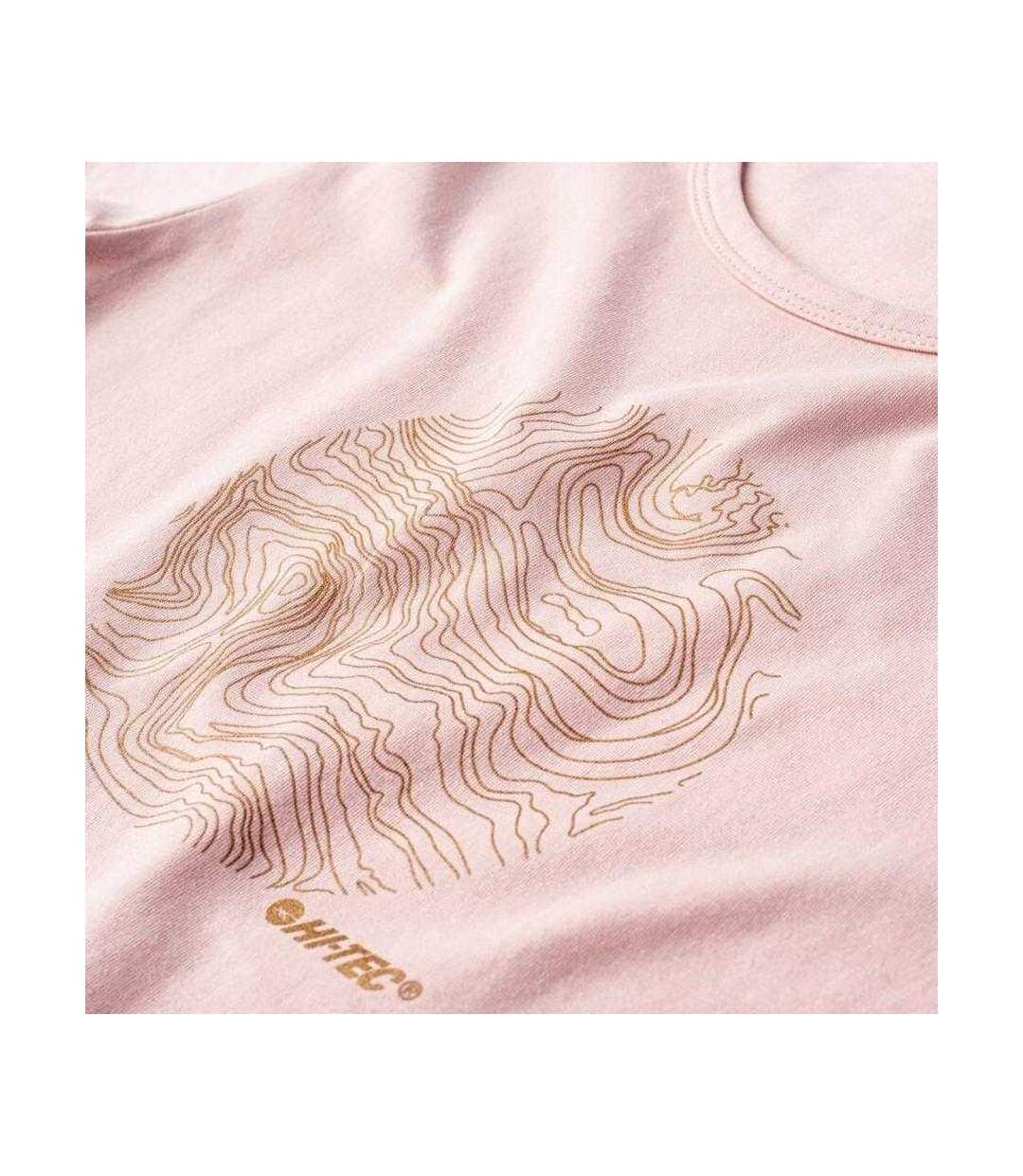T-shirt Akuja Femme Rose Hi-Tec-4