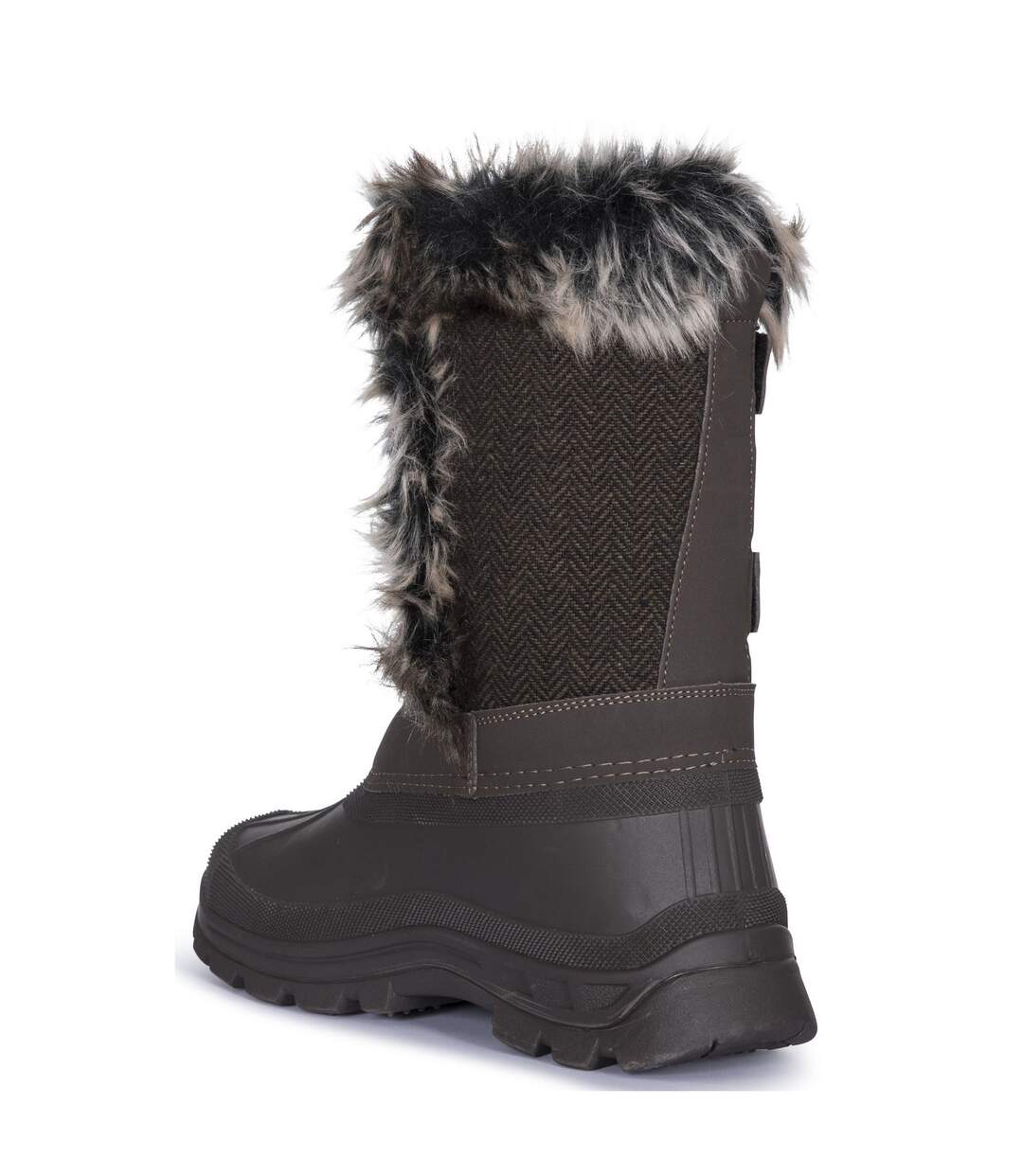 Trespass Womens/Ladies Brace Winter Snow Boots (Peat) - UTTP1063