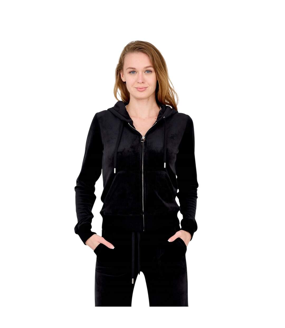 Veste À Capuche Motif/style Classique Robertson Femme Noir Juicy Couture-2