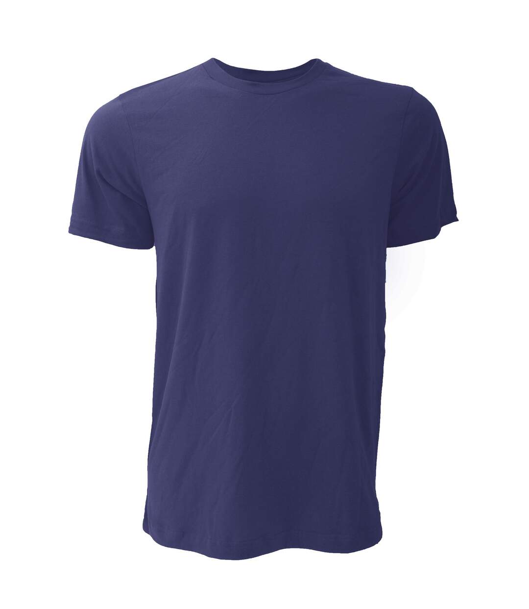 Canvas T-shirt Jersey Hommes Bleu Marine Bella + Canvas-2