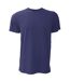 Canvas T-shirt Jersey Hommes Bleu Marine Bella + Canvas-2
