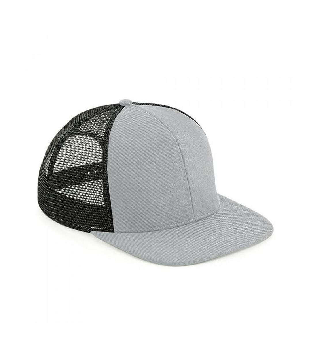 Casquette trucker adulte gris / noir Beechfield-1