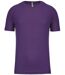 T-shirt sport - Running - Homme - PA438 - violet