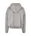 Sweat À Capuche 90s Homme Gris Chiné Build Your Brand-2