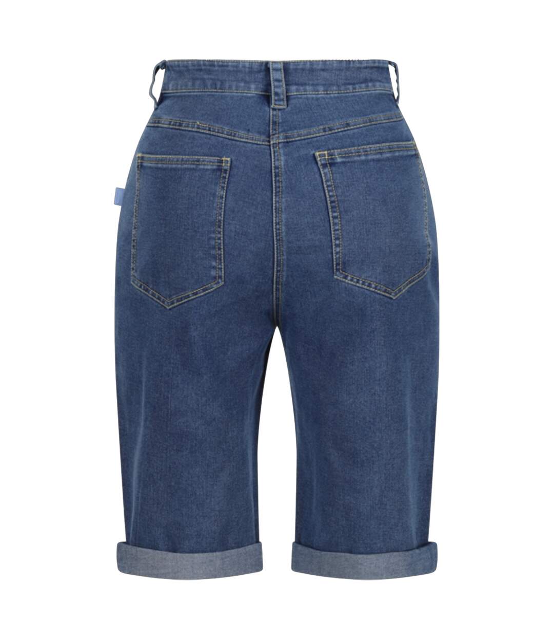 Womens/ladies erdre casual shorts true denim light blue Regatta-2