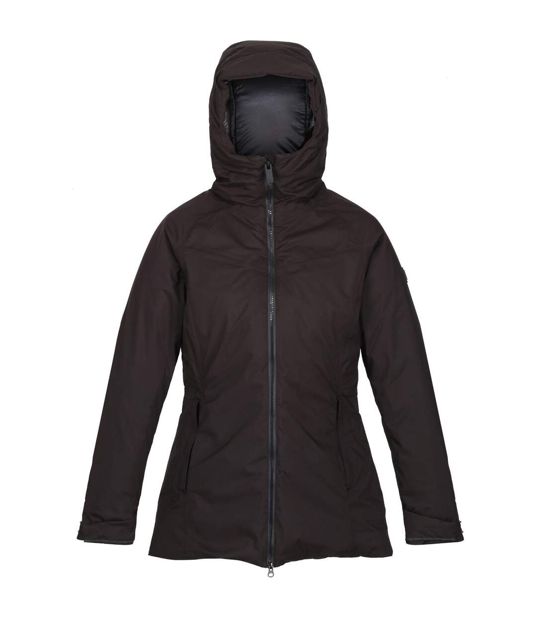 Womens/ladies Sanda Ii Waterproof Jacket Black Regatta-1