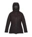 Womens/ladies Sanda Ii Waterproof Jacket Black Regatta-1
