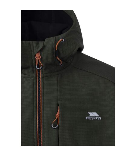 Mens Dante Soft Shell Jacket Dark Vine Trespass