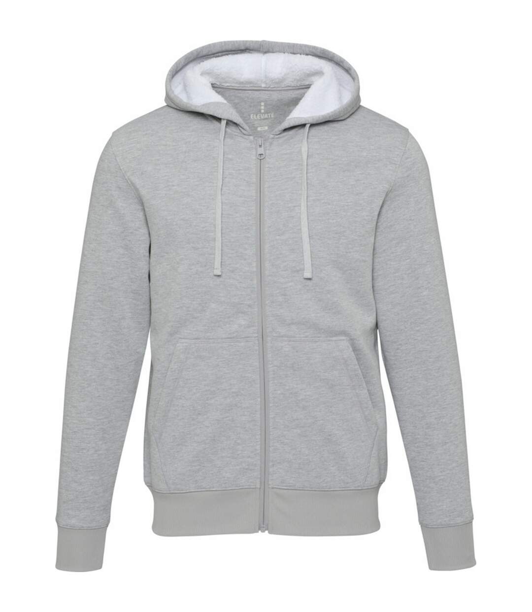 Veste À Capuche Natron Adulte Gris Chiné Elevate NXT-1