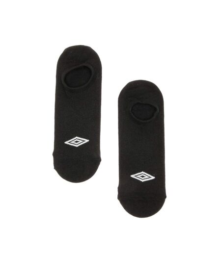 X2 Paires de Chaussettes Mixte Noir Umbro UMG - 43/46