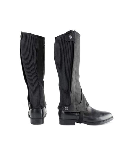 Demi-jambières En Cuir Amara Adulte Noir HyLAND