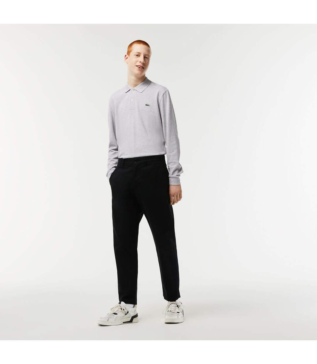 Chino Homme Noir Lacoste-3