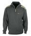 Pull camionneur poche zippée et renforts épaules LY0701-2