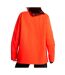 Veste Orange Femme Nike Tech Fleece Long - S