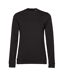 Sweat Femme Noir B&C-1