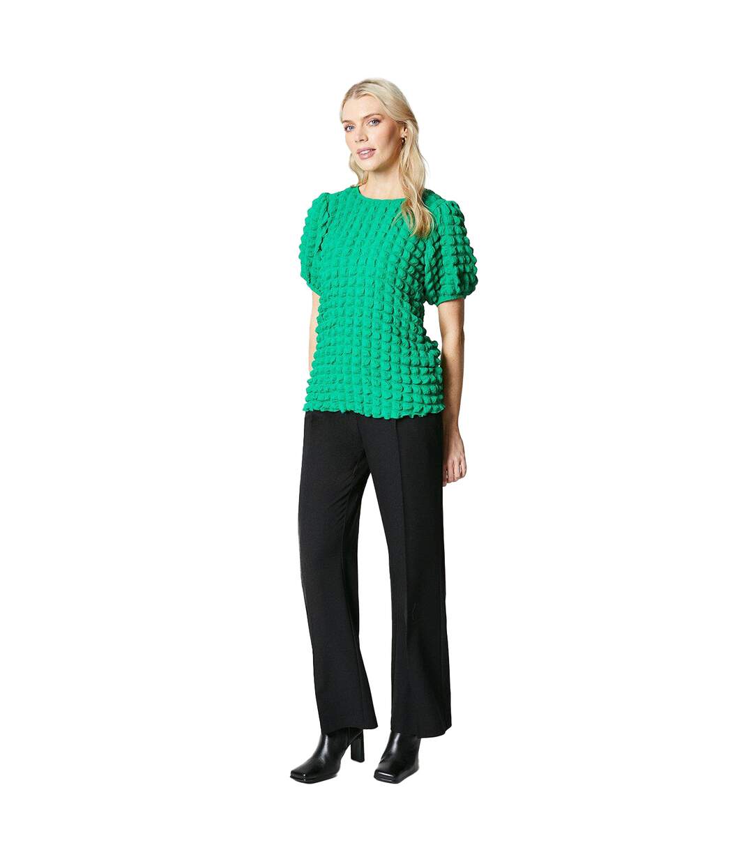 T-shirt femme vert Principles-4