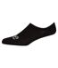 Pack Of 3  Unisex Adult Chris No-show Socks  Black Lee-2
