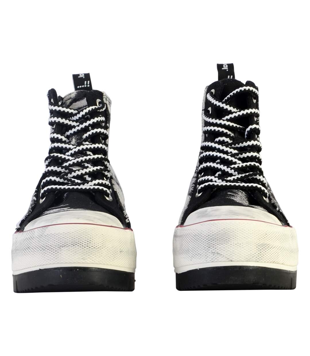 Basket Montante à Lacets Desigual Crush BN