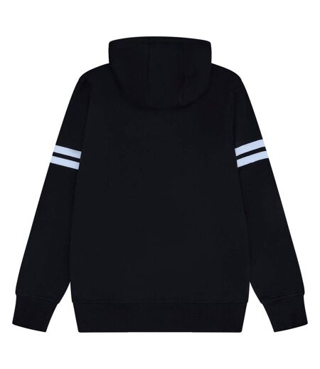 Mens Long-sleeved Pullover Hoodie Black Ellesse