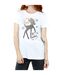 Disney - T-shirt BAMBI WINTER DEER - Femme (Blanc) - UTBI16745-3
