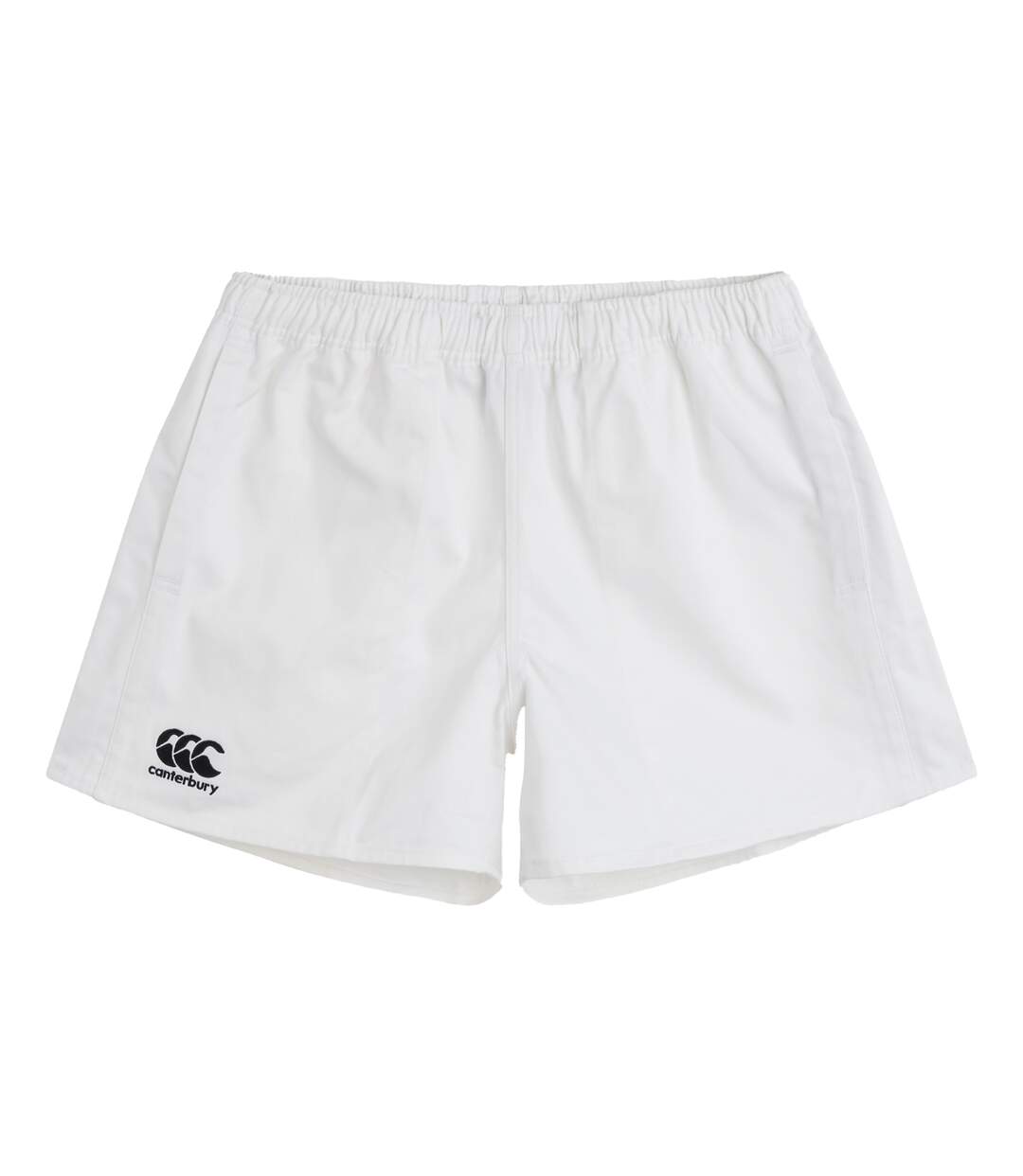 Mens Professional Cotton Shorts White Canterbury-2