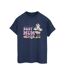 Disney T-shirt en coton Best Mum Ever pour dames et demoiselles (Bleu marine) - UTBI38860-1