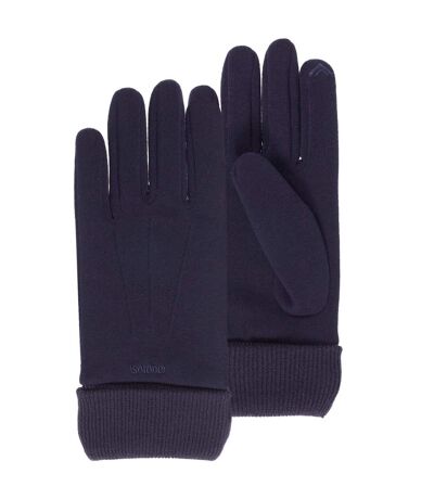 Isotoner Gants homme tactiles en tissu doux et chaud, non doublés