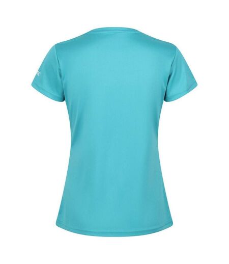 Regatta - T-shirt FINGAL - Femme (Turquoise vif) - UTRG7113