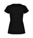 Roly Womens/Ladies Montecarlo Short-Sleeved Sports T-Shirt (Solid Black)