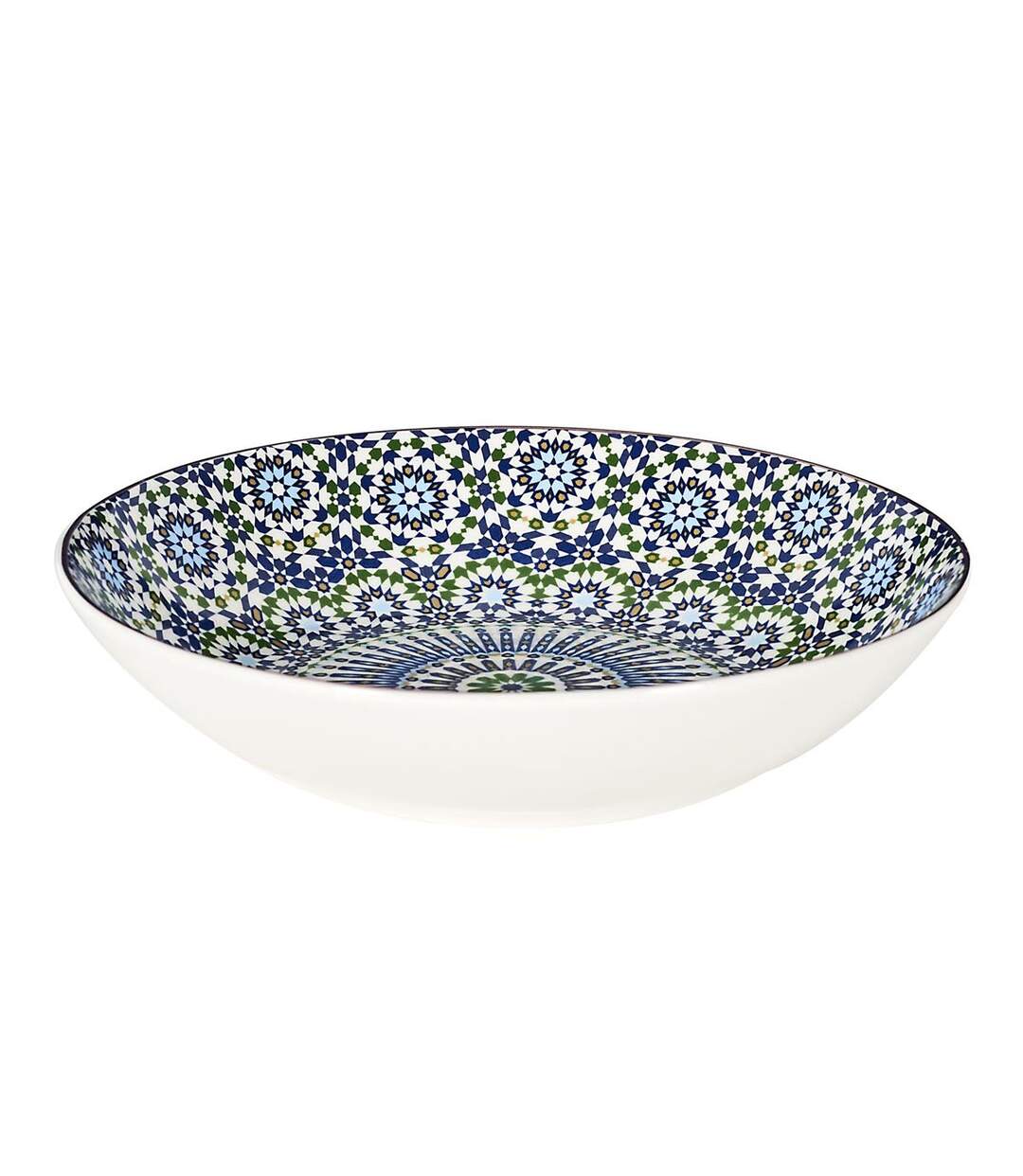 Lot de 6 Assiettes Creuses Sana 20cm Multicolore-2