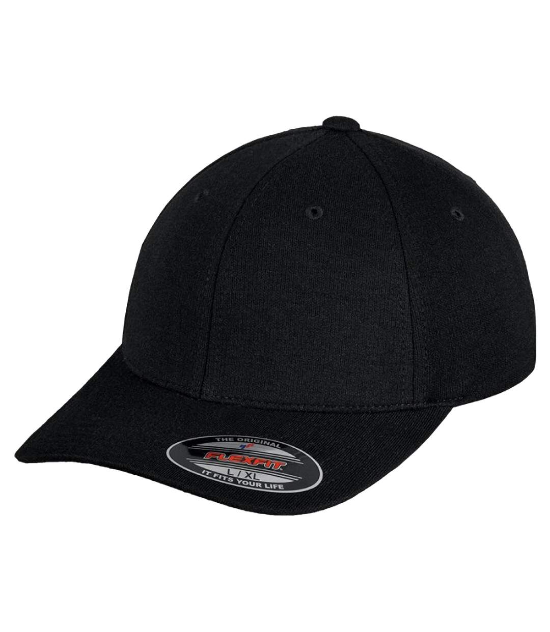 Casquette de jockey homme noir Yupoong