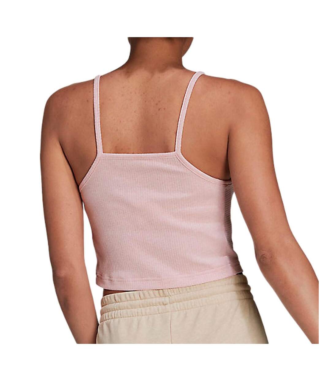 Top Rose Femme Adidas W Sl Su Tnk - L