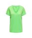 T-Shirt Vert Femme Only Viva - XS