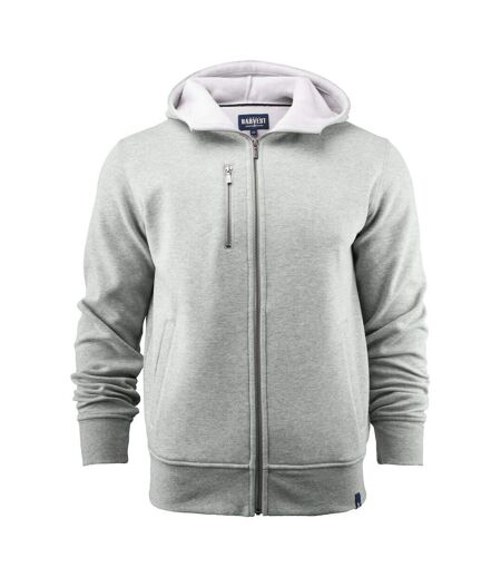 Veste À Capuche Homme Gris Chiné Chiné James Harvest