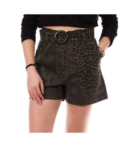 Short kaki femme kaporal conti
