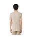 Unisex Adult Dsl78 Logo Ribbed T-shirt Beige Diesel-3