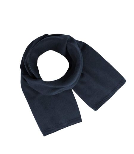 Unisex Adult Wind Recycled Polyester Scarf One Size Navy Atlantis
