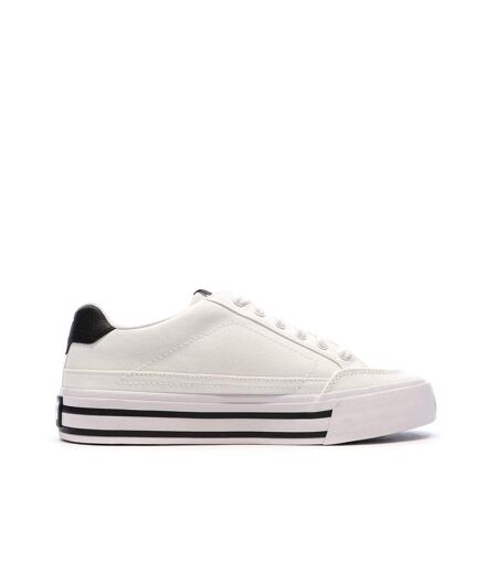 Baskets blanches femme puma court classic