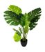 Plante Artificielle en Pot Philodendron 110cm Vert-1