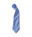 Premier Colors Mens Satin Clip Tie (Pack of 2) (Mid Blue) (One Size)