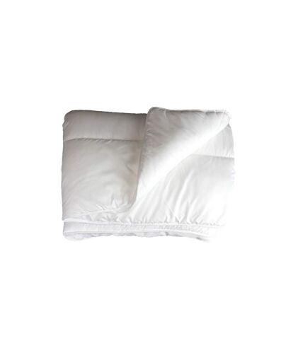 Couette Polyester Anti Acarien 220x240cm Blanc