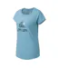 Womens/ladies Serenity Abstract Mountain T-shirt Nordic Blue Dare 2B-4