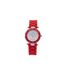 Montre Femme Tendance Plastique Rouge CHTIME