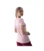 Womens/ladies Cotton Slim T-shirt Pink 4F-2