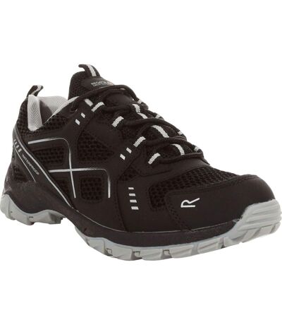 Womens/ladies Vendeavour Walking Shoes Black Cyberspace Regatta