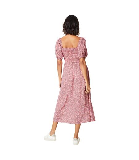 Robe mi-longue femme rose Dorothy Perkins