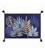 Tapis Déco Imprimé Ornella 60x90cm Bleu-1