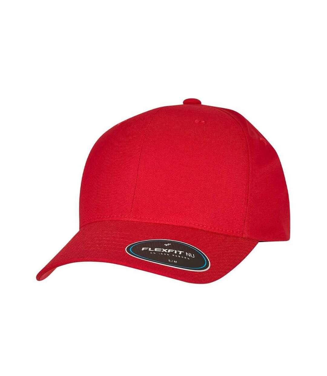 Casquette De Baseball Nu Rouge Flexfit-1